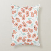 花とフローラ要素 アクセントクッション (正面(垂直))