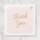 花とプロセッコのウェディングシャワー感謝祭 フェイバータグ (裏面)