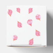 花とプロセッコ ゴールドボトル ブライダルシャワー フェイバーボックス (上部)