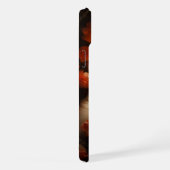 花とペルシャ猫 iPhoneケース (右側面)