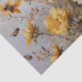 花とミツバチが切り離す 薄葉紙 (詳細)