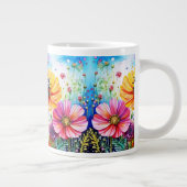 花とラディバグ ジャンボコーヒーマグカップ (右)