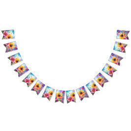 花とラディバグ バンティングフラッグ