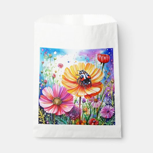 花とラディバグ フェイバーバッグ (正面)