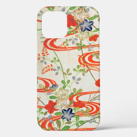 花とランニングの水、日本のデザイン Case-Mate iPhoneケース (裏面)