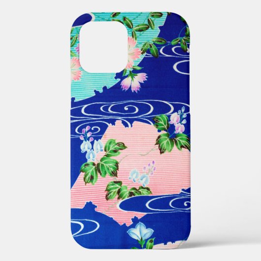 花とランニングの水、日本のデザイン Case-Mate iPhoneケース (裏面)