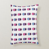 花とリボンのイースターエッグ アクセントクッション (正面(垂直))