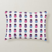 花とリボンのイースターエッグ アクセントクッション (裏面)