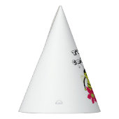花と一緒に蜂を祝おう パーティーハット (左)