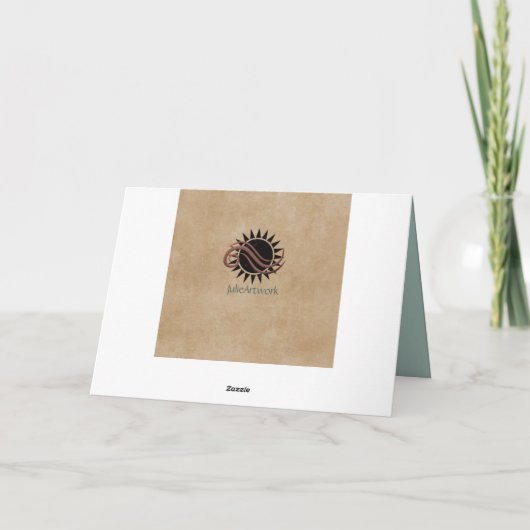 花と中性母の日用カード シーズンカード (裏面)