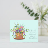 花と優しさのポストカード ポストカード (スタンド正面)