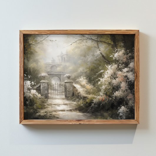 花と共に森の門 ポスター