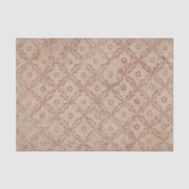 花と円のパターンの切り離し紙 薄葉紙