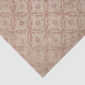 花と円のパターンの切り離し紙 薄葉紙 (詳細)