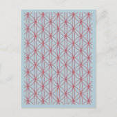 花と円1 ポストカード (正面)