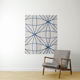 花と円2 （バージョン2） タペストリー