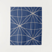 花と円2 （バージョン2） タペストリー (正面)