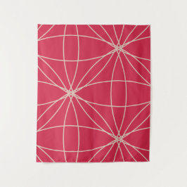 花と円2 （バージョン2） タペストリー