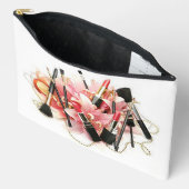 花と化粧 アクセサリーポーチ (見開き)