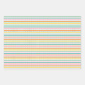 花と卵が咲き乱れる可愛いイースターチックス ラッピングペーパーシート (正面2)