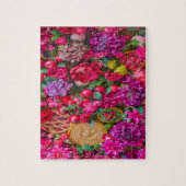 花と夏の果実ジグソーパズル ジグソーパズル (縦)