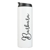 花と太陽を照らすパーソナライズされた タンブラー (回転右)