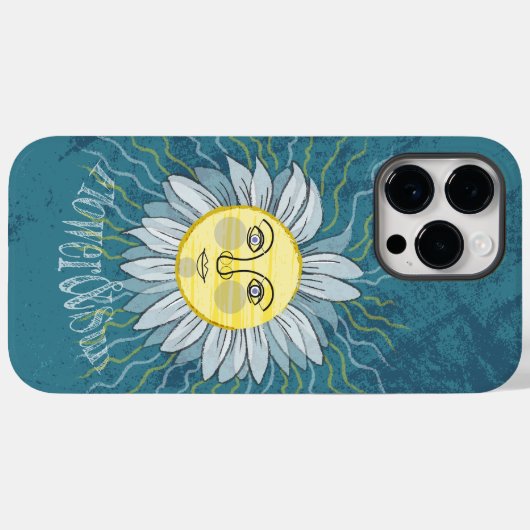 花と太陽 – 自然 Case-Mate iPhoneケース (裏面 (横))