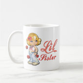 花と妹 コーヒーマグカップ (左)