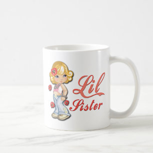 花と妹 コーヒーマグカップ