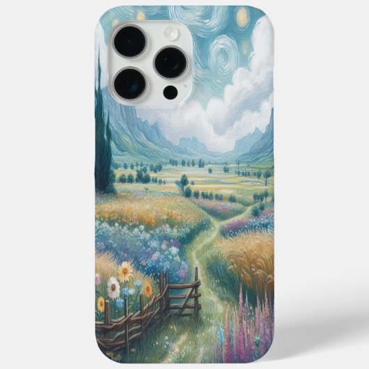 花と山々 Case-Mate iPhoneケース (裏面)