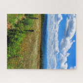 花と山 ジグソーパズル (横)