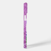 花と座る若い女の子の電話ケース Case-Mate iPhoneケース (裏面 / 右)