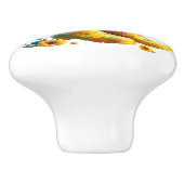 花と庭のブーツ セラミックノブ (側面)