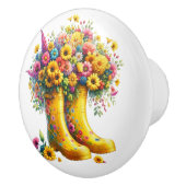 花と庭のブーツ セラミックノブ (右)