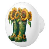 花と庭のブーツ セラミックノブ (右)