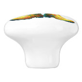 花と庭のブーツ セラミックノブ (側面)