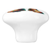 花と庭のブーツ セラミックノブ (側面)