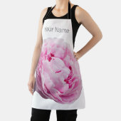 花と庭園愛好家のための牡丹の花バラ エプロン (インサイチュ)