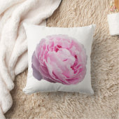 花と庭園愛好家のための牡丹の花バラ クッション (ブランケット)