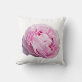 花と庭園愛好家のための牡丹の花バラ クッション (正面)