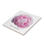 花と庭園愛好家のための牡丹の花バラ タイル (側面)