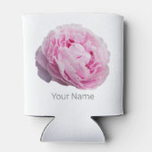 花と庭園愛好家のための牡丹の花バラ 缶クーラー (裏面)