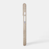 花と引用文 iPhone 16ケース (左側面)