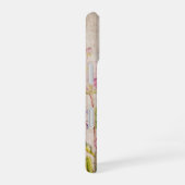 花と引用文 iPhone 16ケース (右側面)