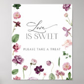 花と愛は甘い お土産をどうぞ サイン (正面)