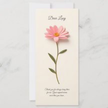 花と感謝を伴う構成