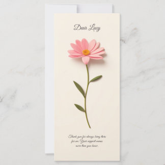 花と感謝を伴う構成