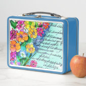花と手紙 メタルランチボックス (インサイチュ)