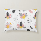 花と抽象芸術  アクセントクッション (裏面)