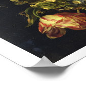 花と昆虫， 1711 (油パネル) ポスター (角)